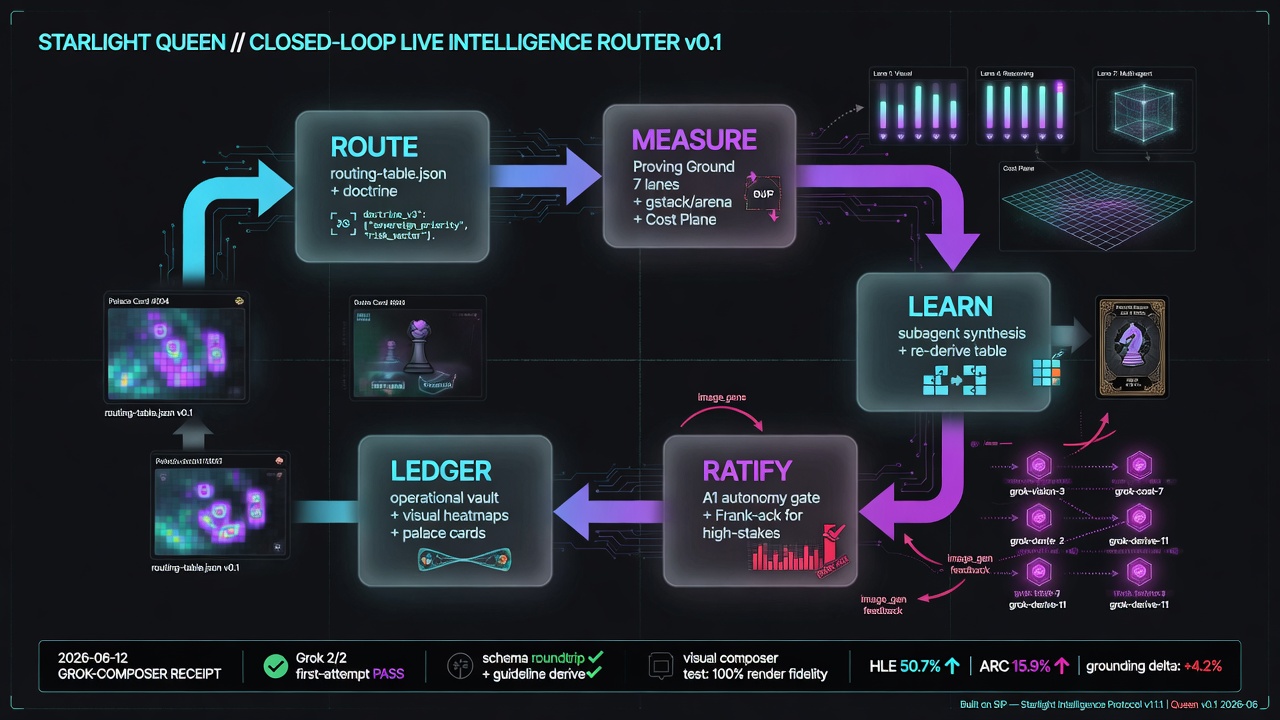 Queen route phase visual